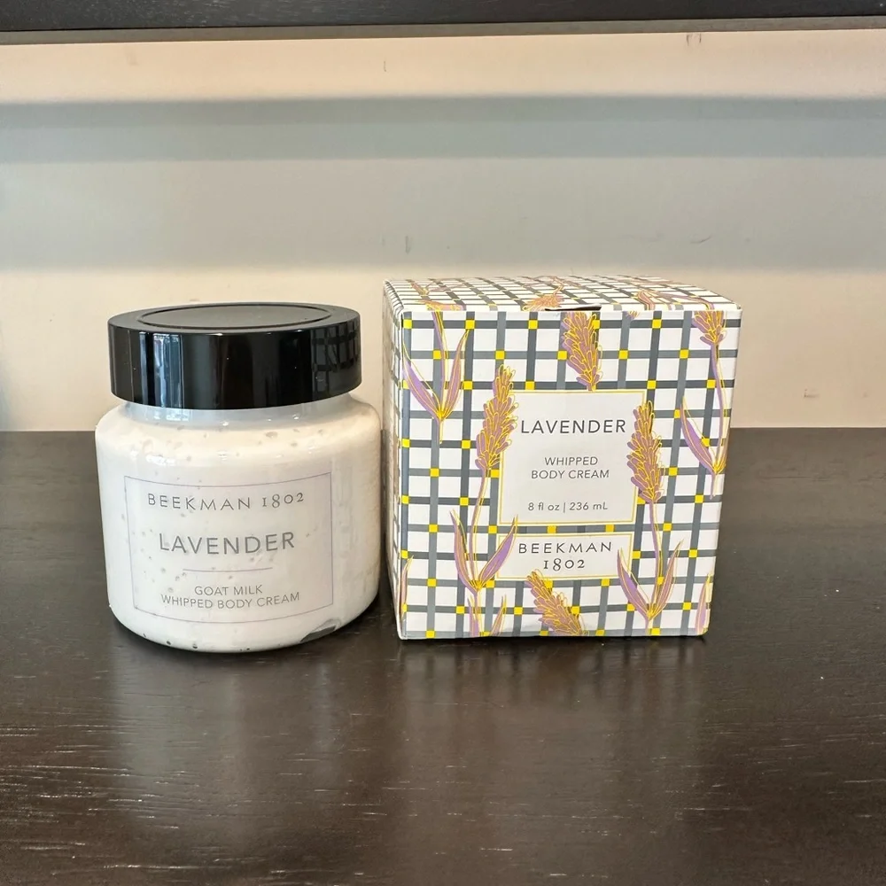 Beekman 1802 Lavender Whipped Body Cream 8oz